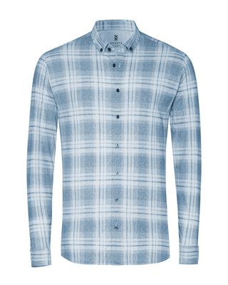 Desoto Dress Shirt lm LBlauw 78213-3