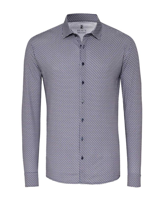 Desoto Dress Shirt lm LBeige 77228-3 Desoto Dress Shirt lm LBeige 77228-3