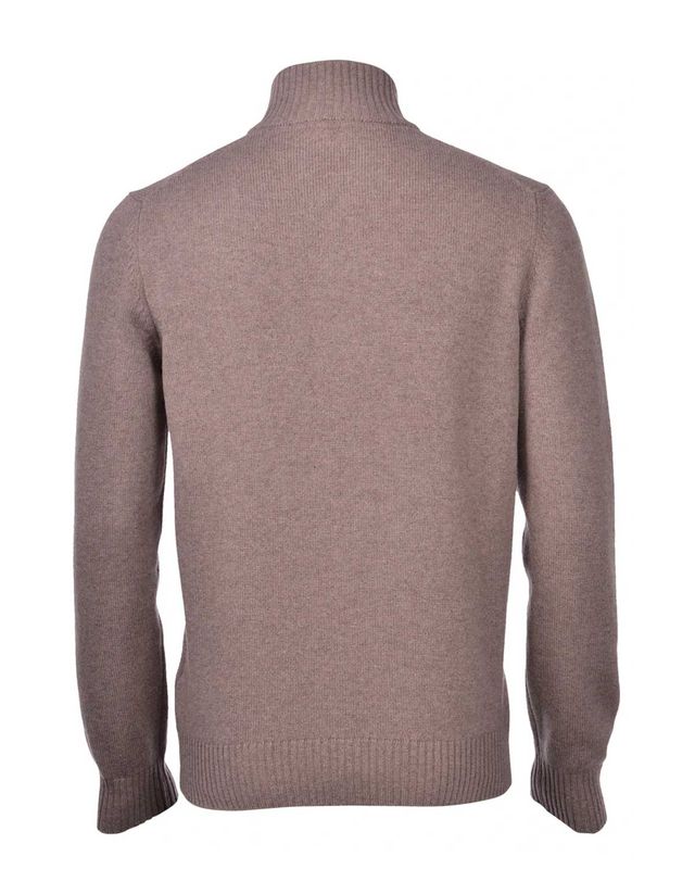Gran Sasso Pullover Zip MBruin 55126/19690
