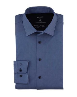 Olymp Luxor 24/Seven Shirt Blue – Modern Fit, New Kent