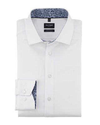 Olymp Luxor 13267400 white shirt – front view