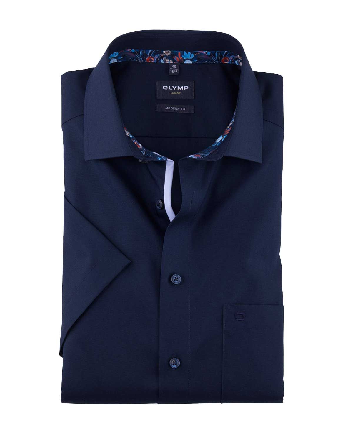 Olymp Dress Shirt lm dblauw 2008-64