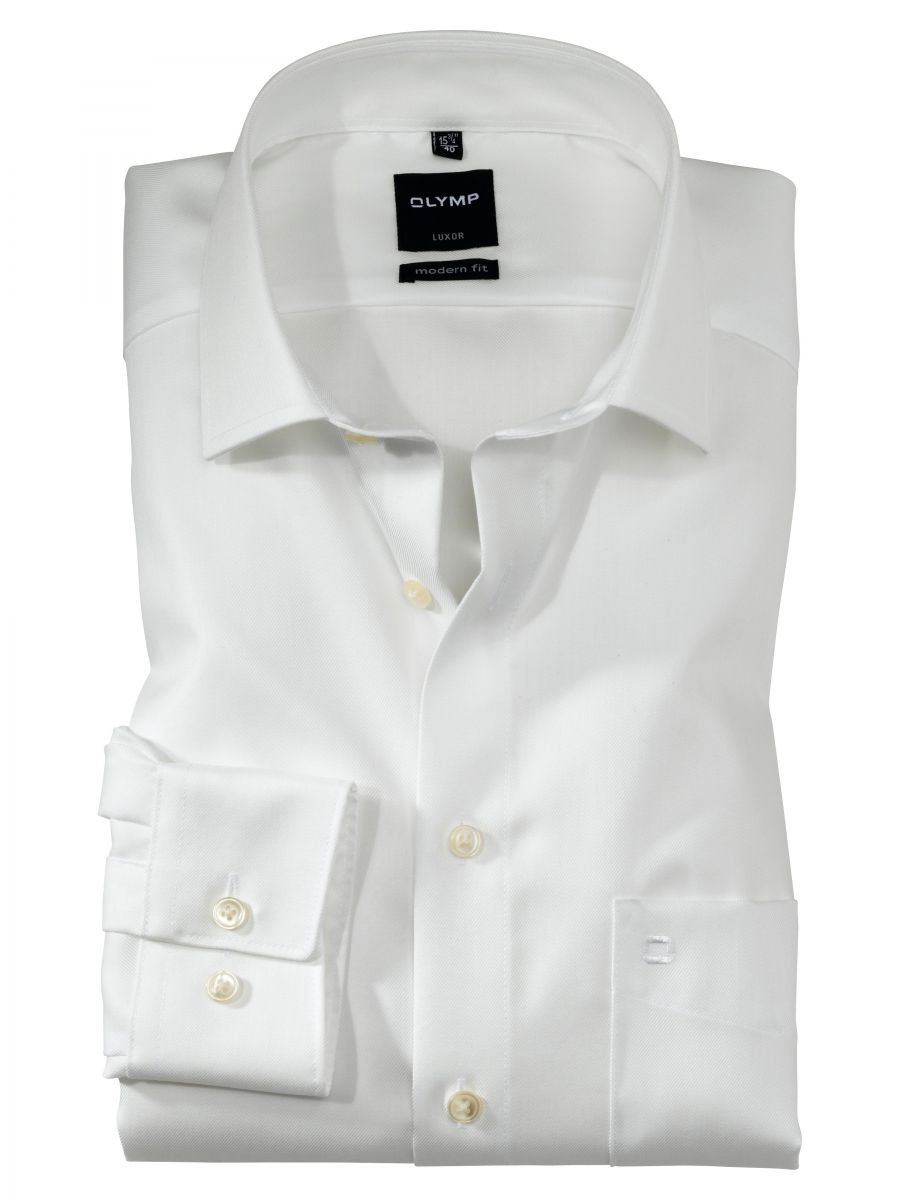 Olymp Dress Shirt LM Off White 0745-64
