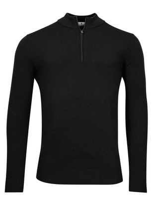 Thomas Maine Pullover zip Zwart 3284TM200