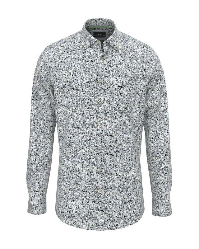 Fynch Hatton Shirt lm LGroen 15138540