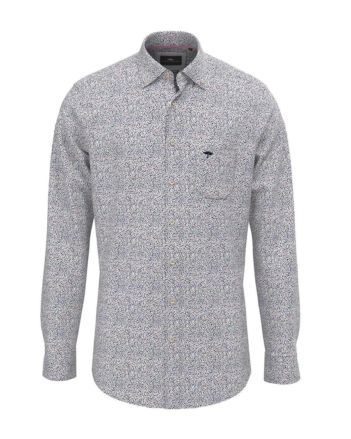 Fynch Hatton Shirt lm LRoze 15138540