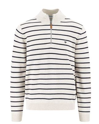 Fynch Hatton Pull zip Off White 1412313