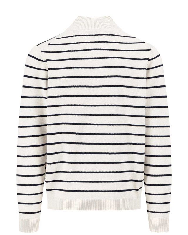 Fynch Hatton Pull zip Off White 1412313
