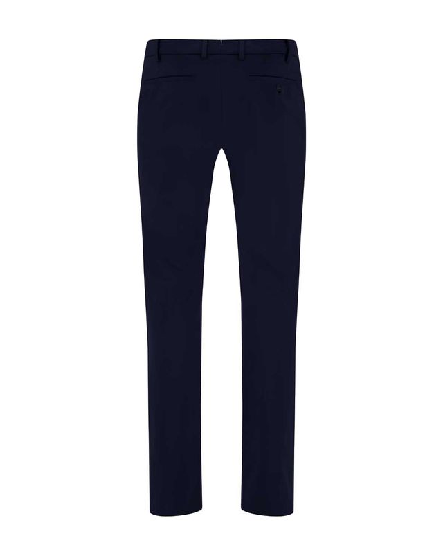 Berwich Pantalon katoen Zwart Morello cn1026x