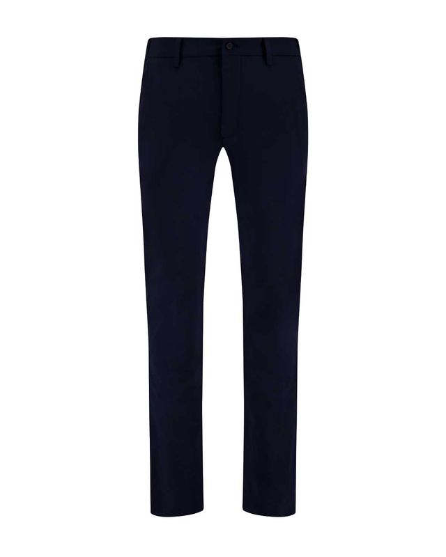 Berwich Pantalon katoen Zwart Morello cn1026x