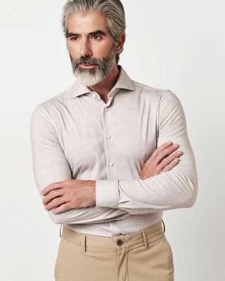 Desoto Luxury Dress Shirt MBeige 82108-30