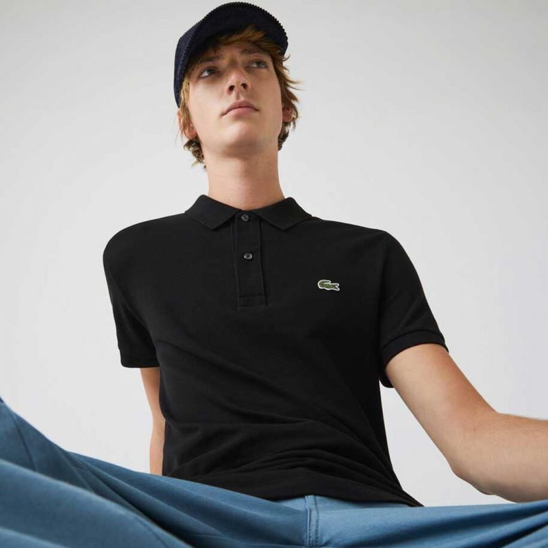 Lacoste Polo KM Zwart PH4012