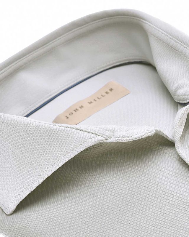 John Miller Dress Shirt MGrijs 5142035
