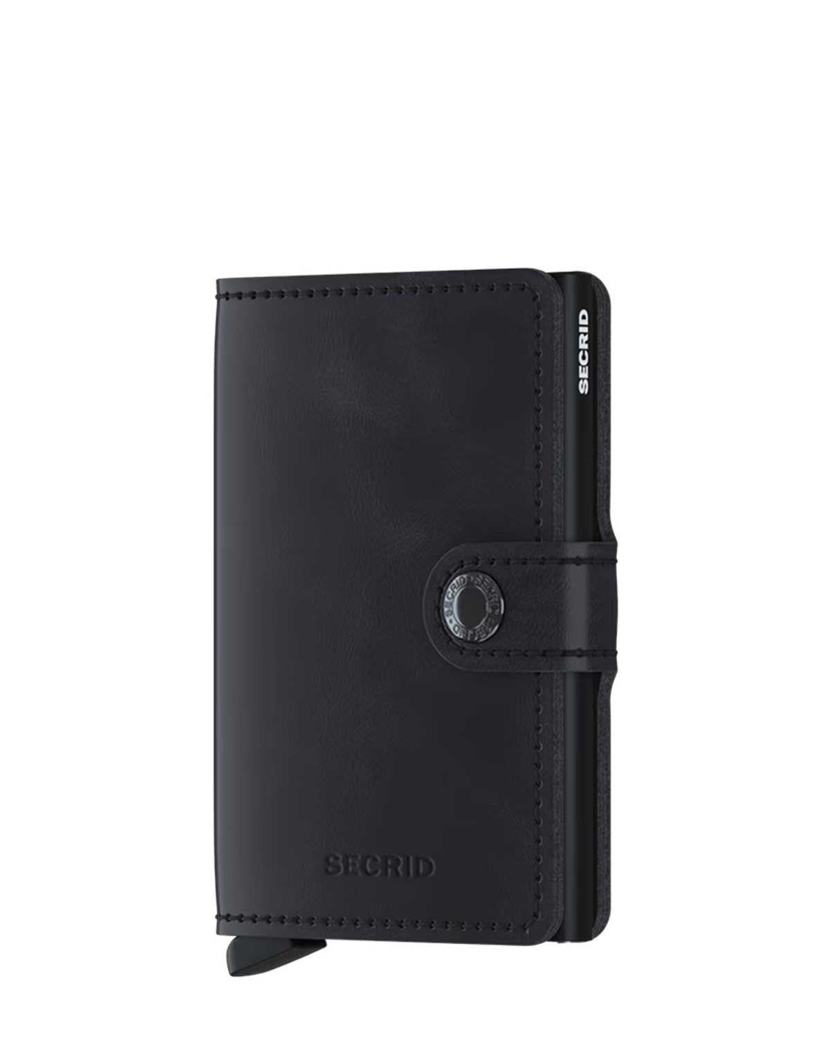Secrid Portemonnee zwart Miniwallet Vintage