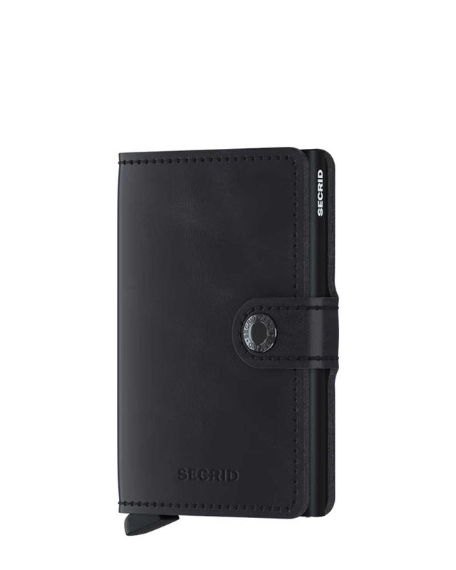 Secrid Portemonnee zwart Miniwallet Vintage