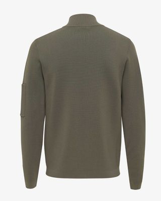 Genti Cool Dry Turtle Zip K3122-3258-170 in groen, achterkant