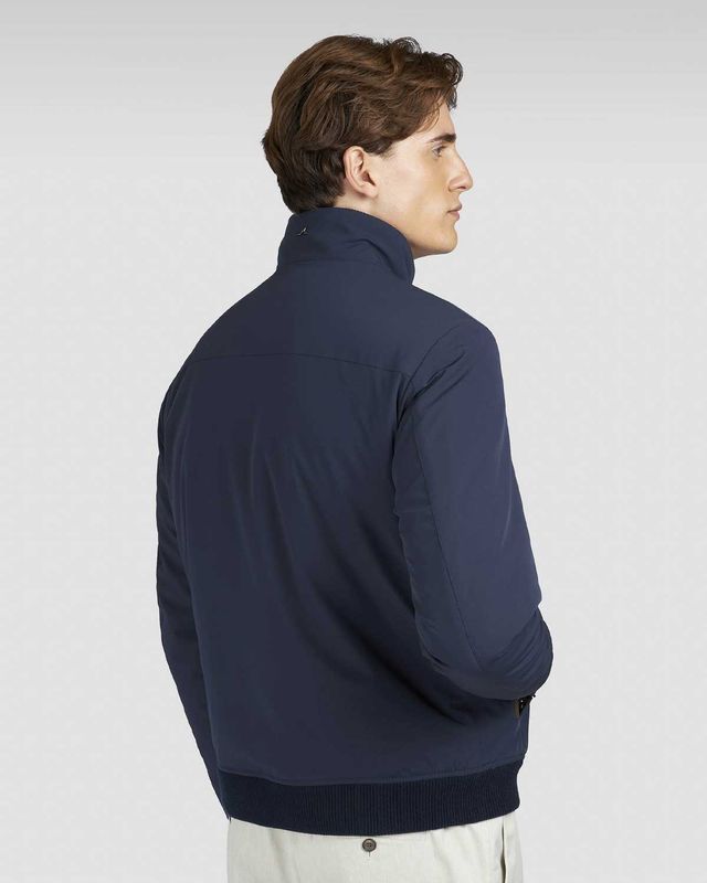Paul &amp; Shark bomberjack 14312060-013 navy achterkant