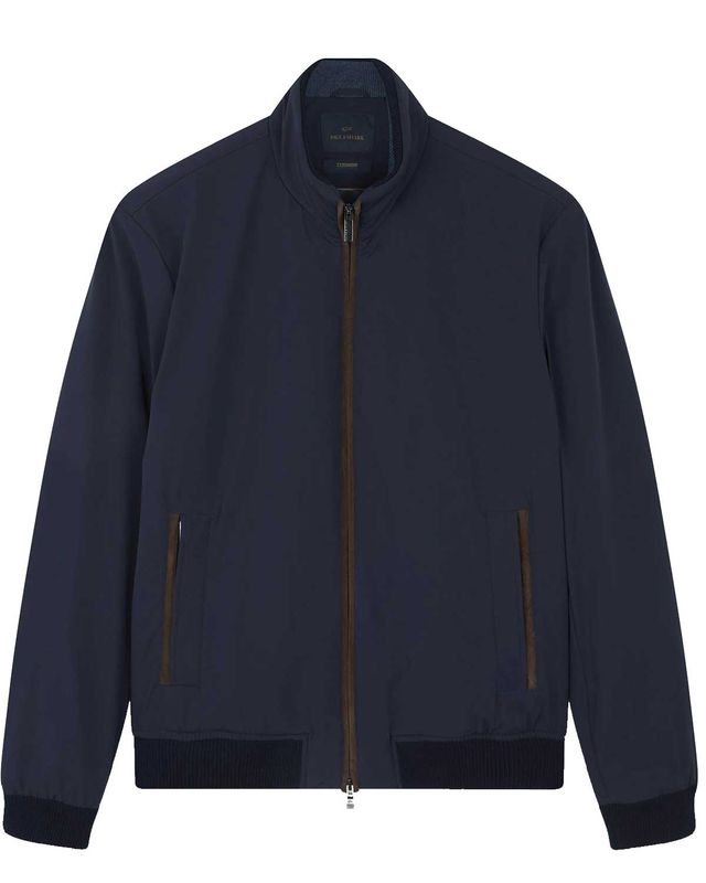 Paul &amp; Shark Save the Sea bomber 14312060-013 navy voorkant