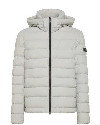 Peuterey jack PEU558201181971985 in beige/wit, voorkant