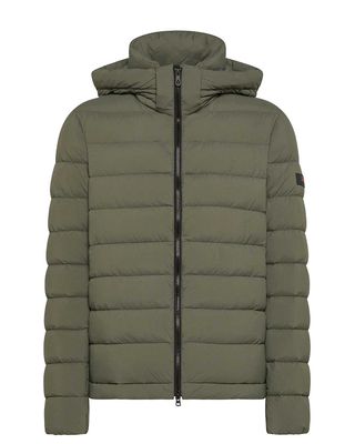 Peuterey jack PEU558201181971689 in groen, voorkant