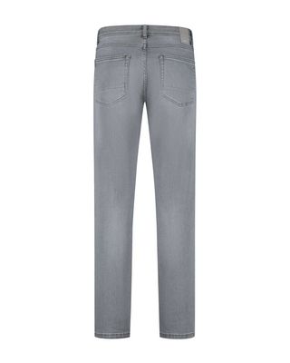 North 84 jeans 84301003-57 in graphite grijs, achterkant slim fit 5-pocket