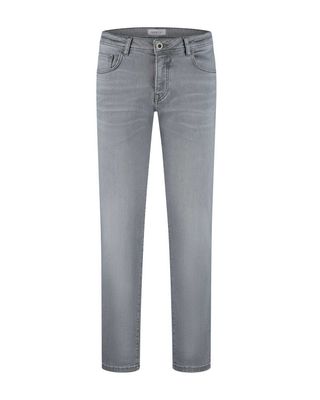 North 84 jeans 84301003-57 in graphite grijs, voorkant slim fit 5-pocket