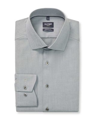 OLYMP Luxor 24/Seven overhemd 1230-24-46 in lindegroen, voorkant