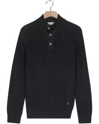 Thomas Maine pullover 5284TM600-60 in navy, voorkant