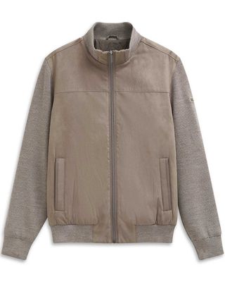 Bugatti vest 7600-85553D in bruin, voorkant