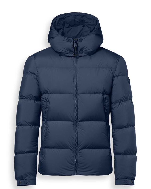 Reset jas MR01312253-5080 in middenblauw, voorkant