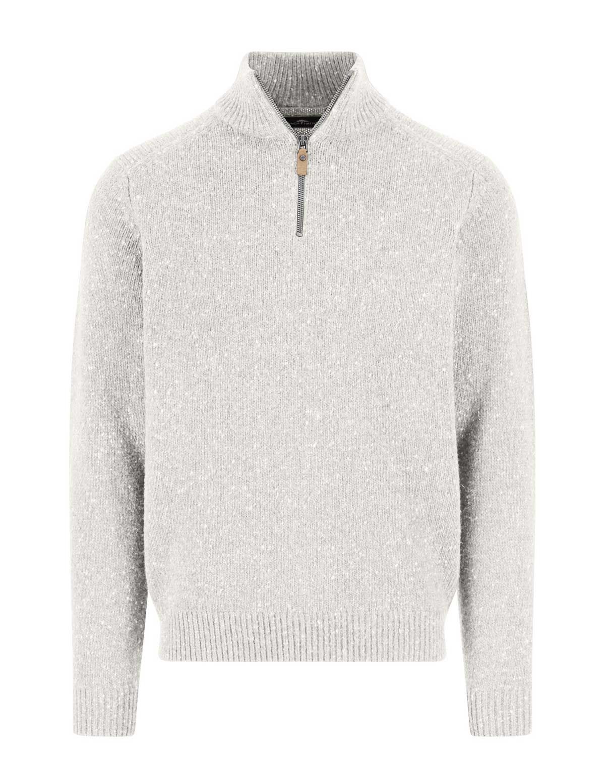 Fynch Hatton pullover 1510346-826 in beige, voorkant