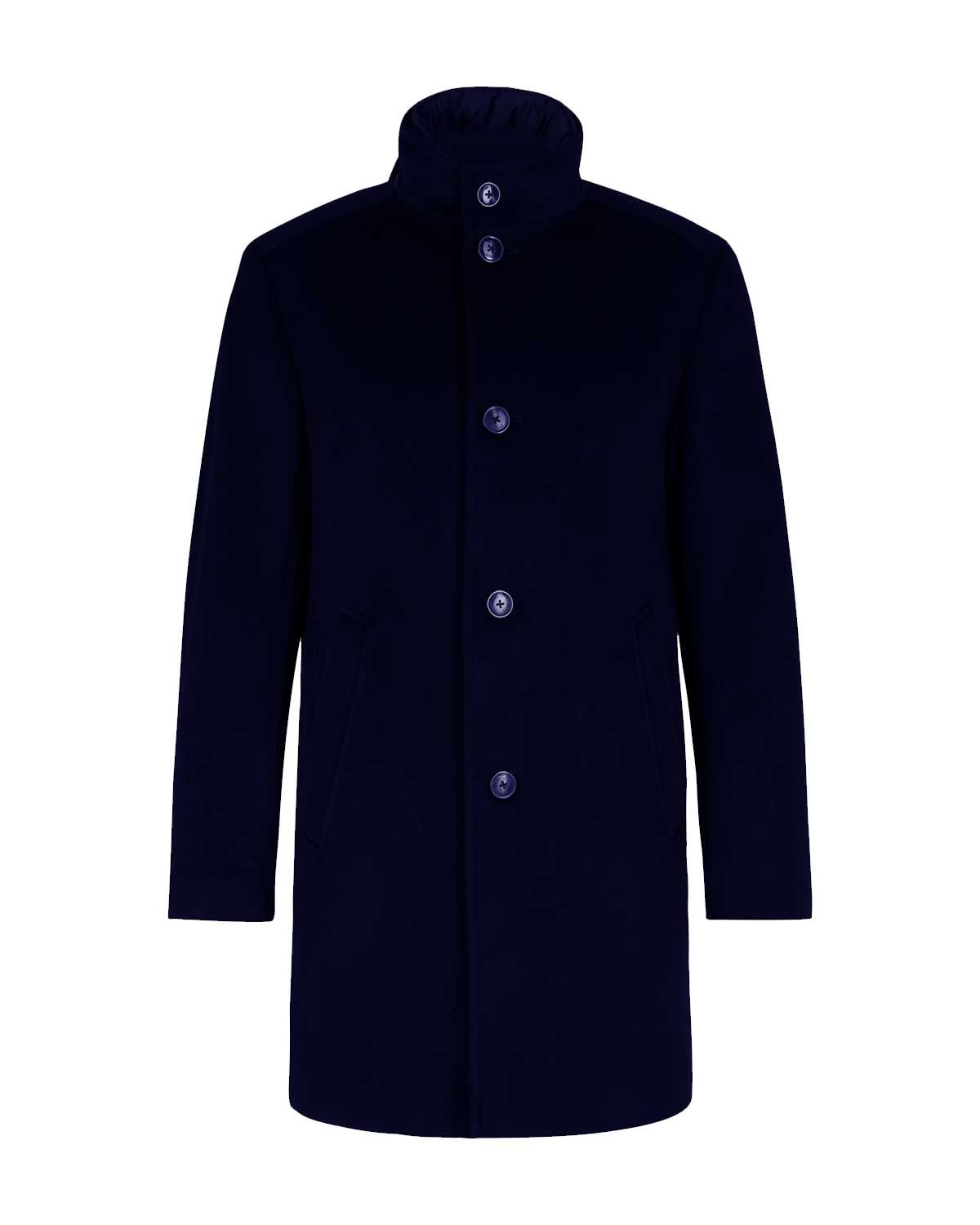 Joop Maico Coat 10020632-401 donkerblauw herenjas, voorkant