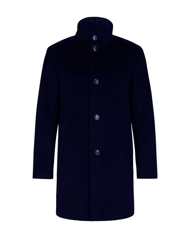 Joop Maico Coat 10020632-401 donkerblauw herenjas, voorkant