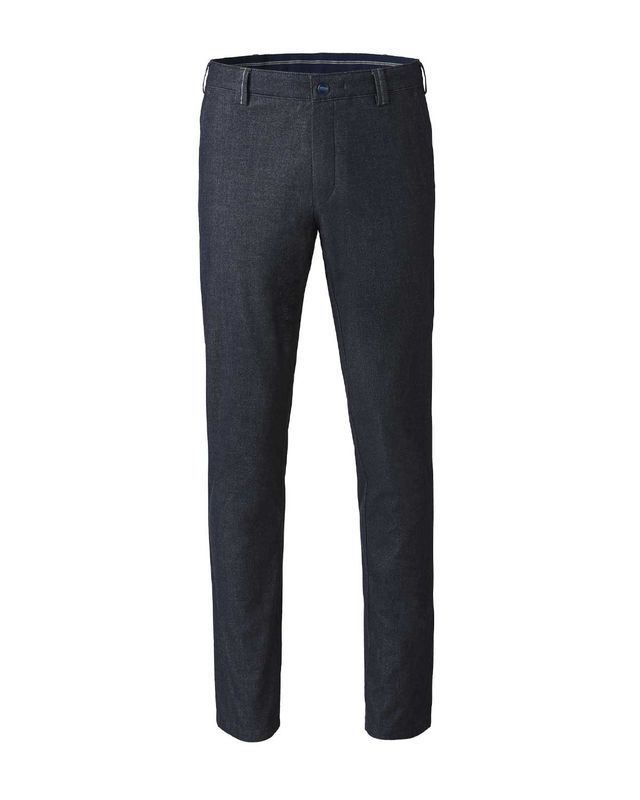 Meyer Bonn broek modern fit 2-3609-17 in blauw Active Stretch Jersey, voorkant