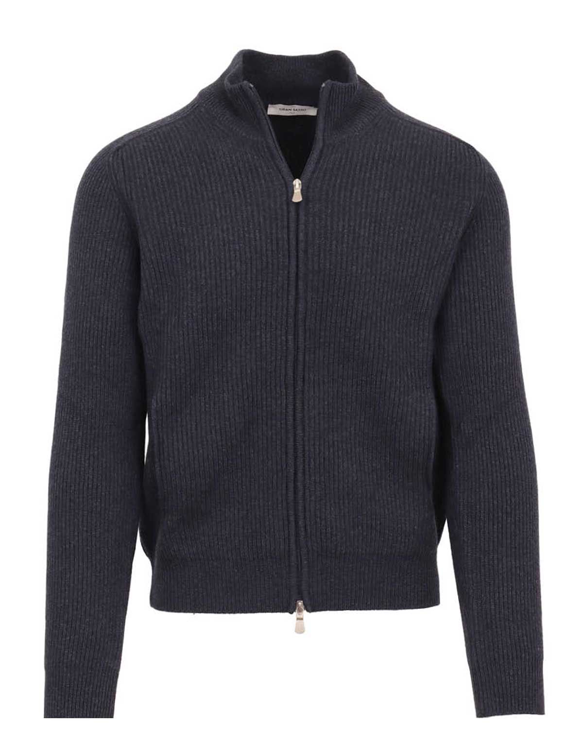 Gran Sasso vest 23130/19688-589 in donkerblauw, voorkant