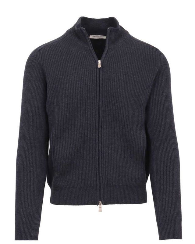 Gran Sasso vest 23130/19688-589 in donkerblauw, voorkant