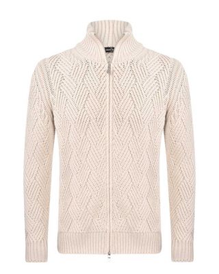 Gran Sasso vest 10155/19654-113 in offwhite, voorkant