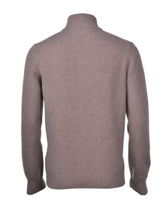 Gran Sasso pullover A2025/55126/19690/184 in donkertaupe, achterkant