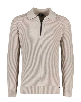 Genti pullover K3121-3256-144 beige vooraanzicht