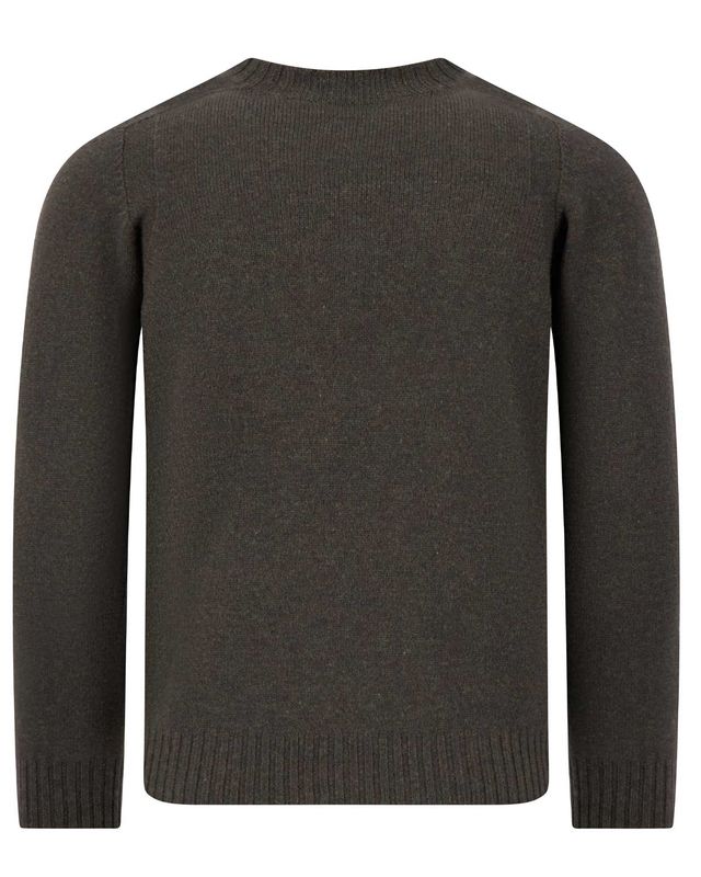 Gran Sasso pullover 24157-25024-496 donkergroen achteraanzicht