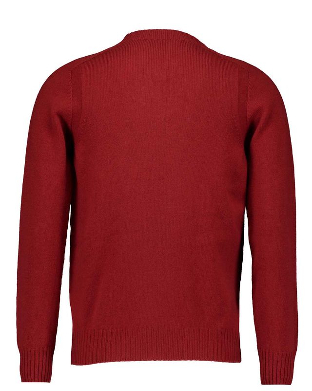 Gran Sasso pullover 24157-25024-253 koraalrood achteraanzicht