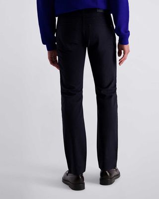 Achterzijde van Pierre Cardin PC-Lyon salute donkerblauw – elegant model met moderne pasvorm