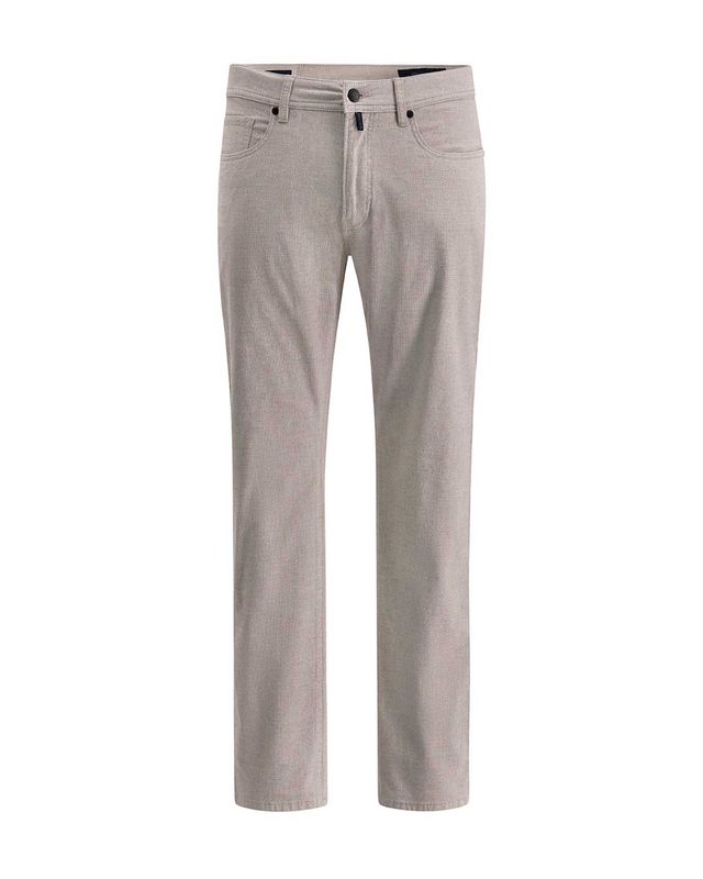 Pierre Cardin PC-Lyon 34540-1074-8018 broek lark beige – stijlvolle herenbroek bij Van den Broek Herenmode Haarlem