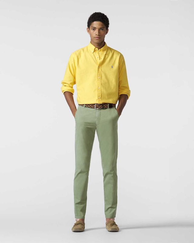 Model met Meyer Oslo 1-5071-24 chino kleur 24 – Van den Broek Herenmode
