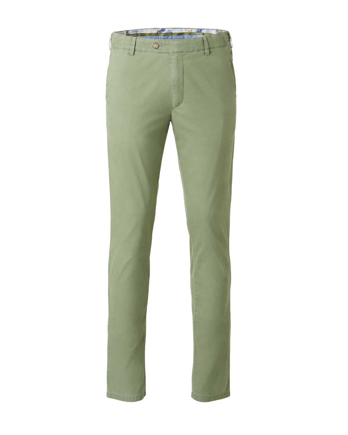 Meyer Oslo 1-5071-24 chino lichtgroen kleur 24 – Van den Broek Herenmode Haarlem