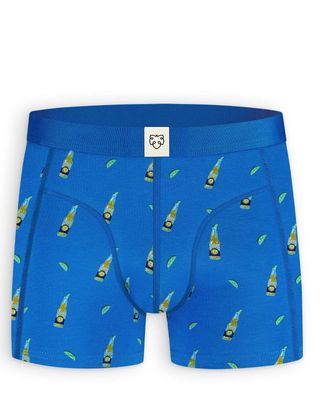 A-dam Underwear Boxer Brief MUBB0211 Blue Beers vooraanzicht
