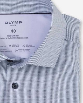 Olymp Dress shirt lm LGroen 126654