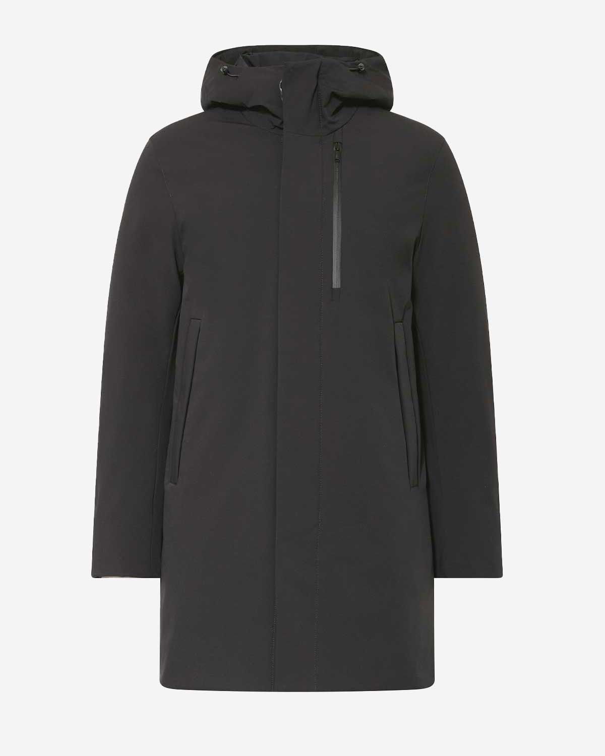 Duno Torano 3L regenjas in donkergrijs voorzijde – Van den Broek Herenmode