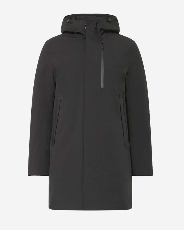 Duno Torano 3L regenjas in donkergrijs voorzijde – Van den Broek Herenmode