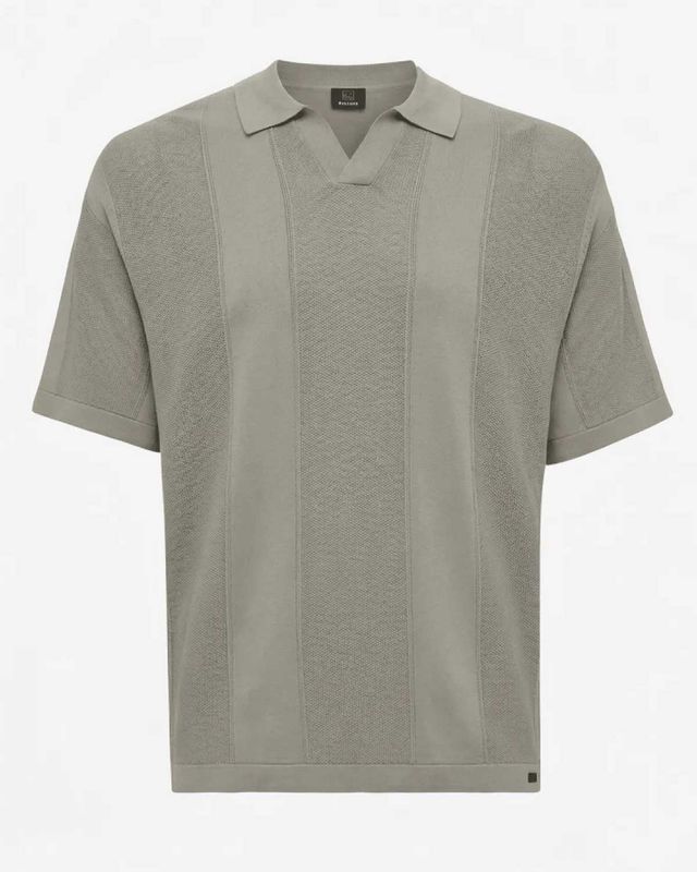 Genti Polo K4129-1260-242 bruin voorkant
